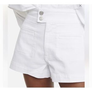 Frame High Waist NWT  Le Hardy Shorts Size 26 white